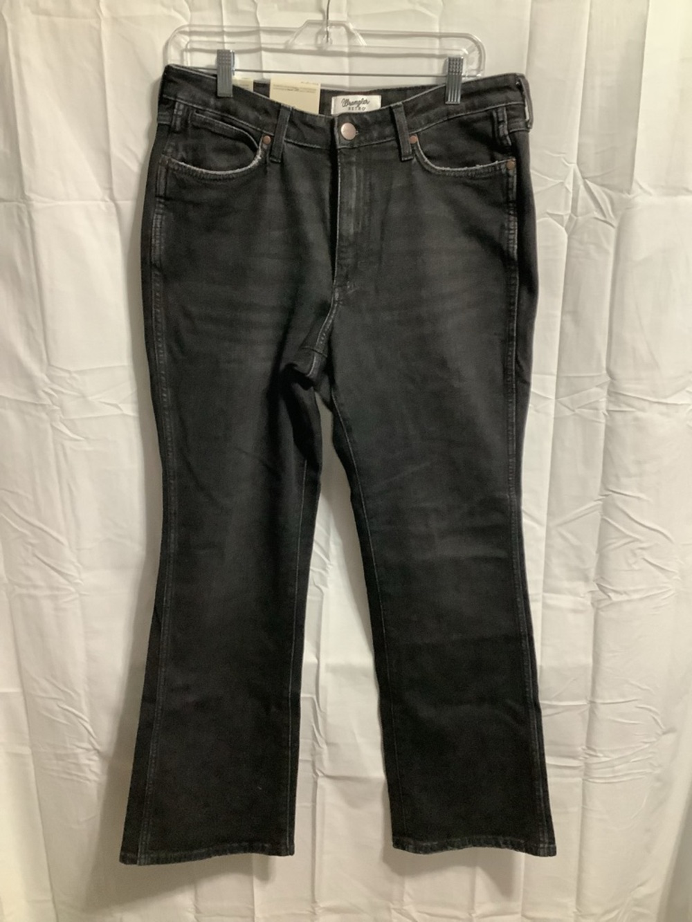 Wrangler Black Women's Flare Jeans 31x30